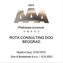Rota Consulting doo AAA bonitet 1